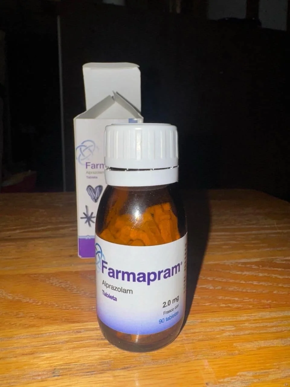 90ct Farmapram Alprazolam Bars (2mg)